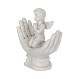 Raised to Heaven Cherub Figurine