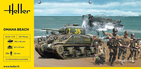 Heller 1:72 Omaha Beach