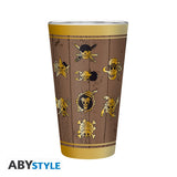 One Piece Skulls Glass Tumbler