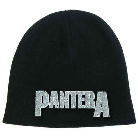 Pantera Beanie Hat: Logo (Black)