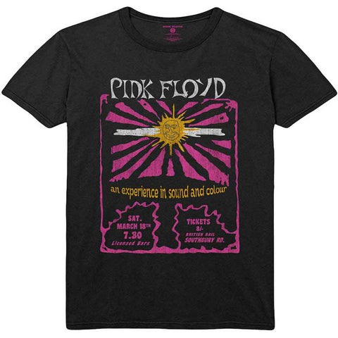 Pink Floyd T-Shirt: Sound & Colour (Black)