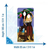 Pirate Couple stand-in cardboard cut-out