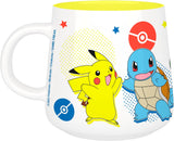 Pokémon Breakfast Set Mug and Bowl Pikachu and Kanto Starters