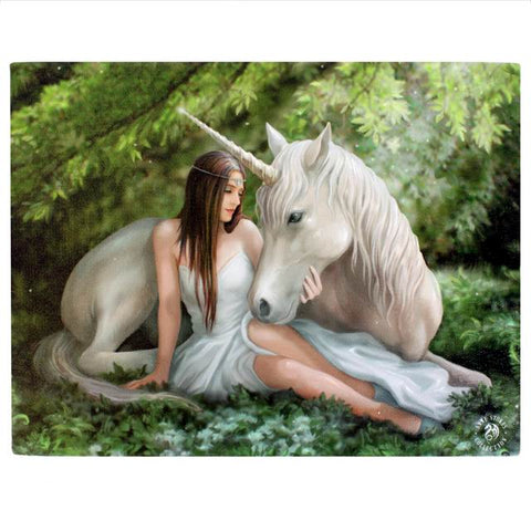Pure Heart Unicorn Canvas Picture