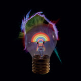 Rainbow Lightbulb