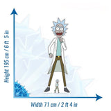 Rick Sanchez cardboard cut-out