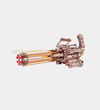 Rotating-Barrel Machine Gun Toy 3D Wooden Puzzle