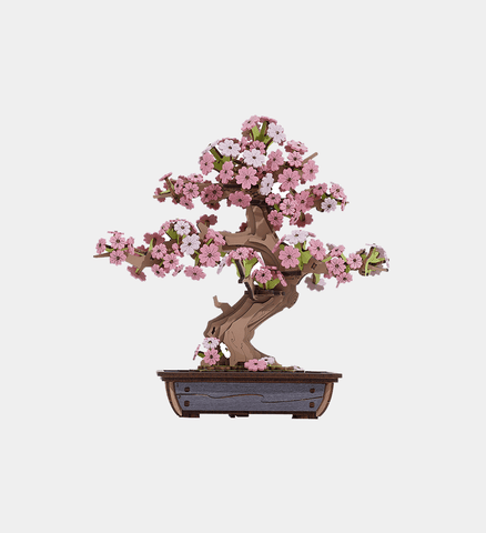 Sakura Bonsai 3D Wooden Puzzle