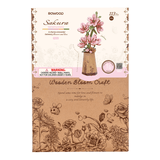 Sakura Bouquet 3D Wooden Puzzle