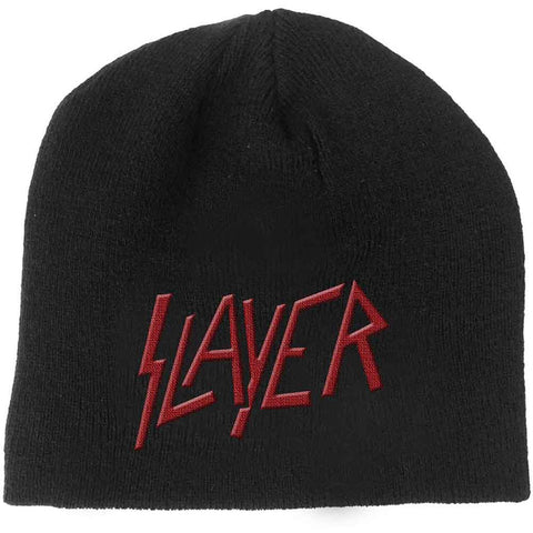 Slayer Beanie Hat: Logo (Black)