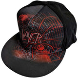 Slayer Snapback Cap: Spiderweb