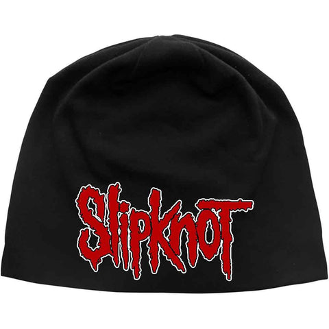 Slipknot Beanie Hat: Logo JD Print (Black)