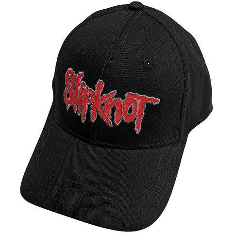 Slipknot Baseball Cap: Text Logo (Black)