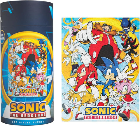 Sonic the Hedgehog 500 Pieces Jigsaw