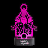 Squid Game LED Lamp Light