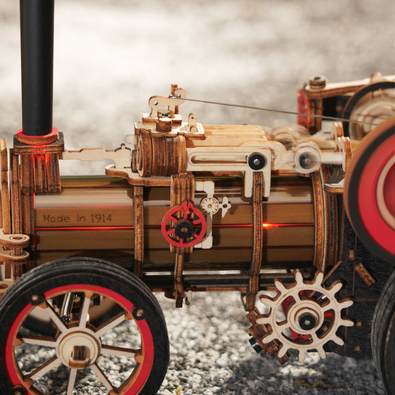 Steam Engine 3D Wooden Puzzle – Gadget Stall