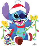 Lilo and Stitch Christmas cardboard cut-out