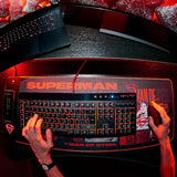 Superman 'Man of Steel' XL Wireless Charger and RGB Gaming Mat