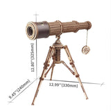 Monocular Telescope 3D Wooden Puzzle