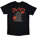 The Damned T-Shirt: Cartoon EU Tour Summer 25