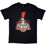 The Damned T-Shirt: Skeleton/Rebellion Festival 25