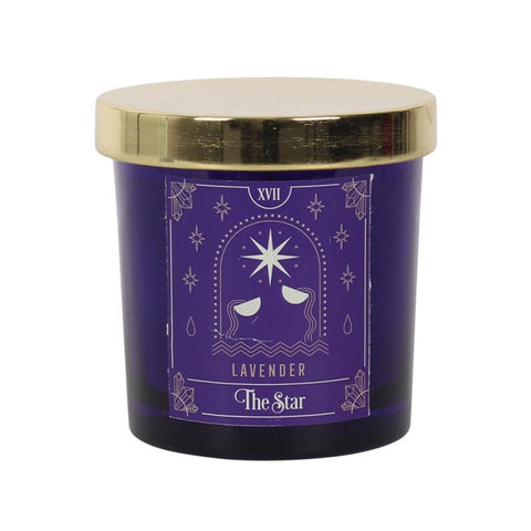 Tarot Candle The Lavender Star