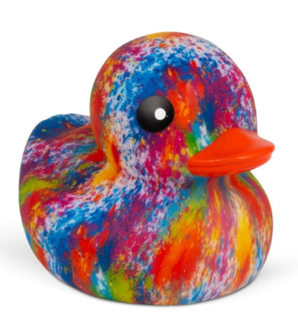 Tie Dye Rubber Duck