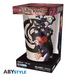 Jujutsu Kaisen Tokyo vs Kyoto Glass Tumbler