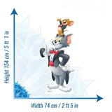 Tom and Jerry in a Tuxedo cardboard cut-out