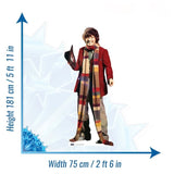 Tom Baker Doctor Who cardboard cut-out