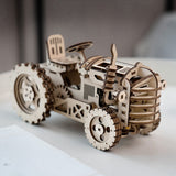 Mechanical Tractor 3D Wooden Puzzle
