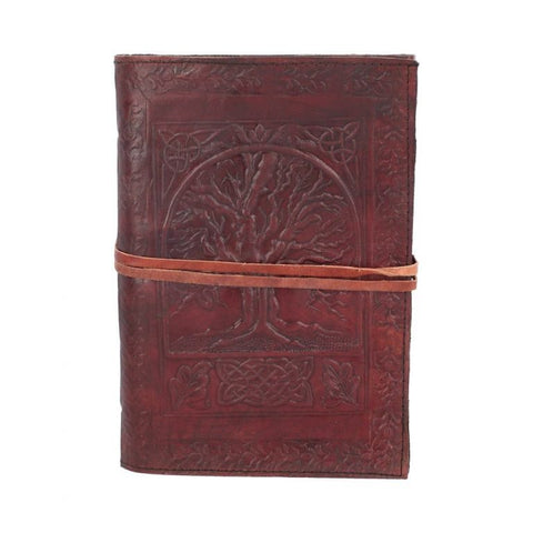 Tree of Life Leather Embossed Journal
