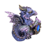 Tyrian Metallic Dragon Figure