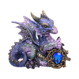 Tyrian Metallic Dragon Figure