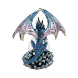 Azul Oracle Blue Dragon Fortune Seer Figurine