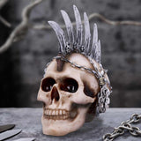 Chain Blade Mohican Mohawk Knife Skull Ornament