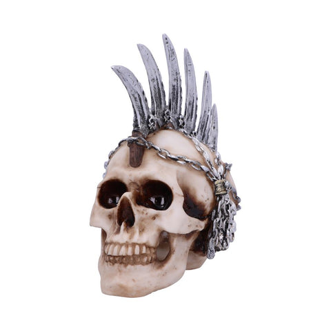 Chain Blade Mohican Mohawk Knife Skull Ornament