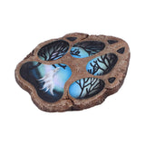 Tracks of the Wild Paw Print Incense Burner