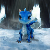 Ice Blue Dragonling Figurine