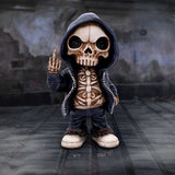 Flip the Bird Street Art Inspired Reaper Figurine
