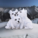 Cub Cuddle Wolf Pups Figurine