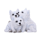 Cub Cuddle Wolf Pups Figurine