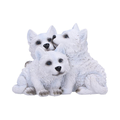 Cub Cuddle Wolf Pups Figurine
