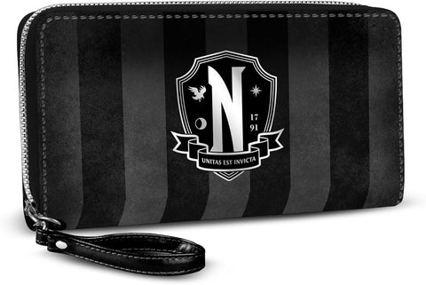 Wednesday Addams Varsity Essential Wallet