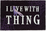 Wednesday Addams doormat