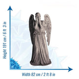 Doctor Who Weeping Angel cardboard cut-out
