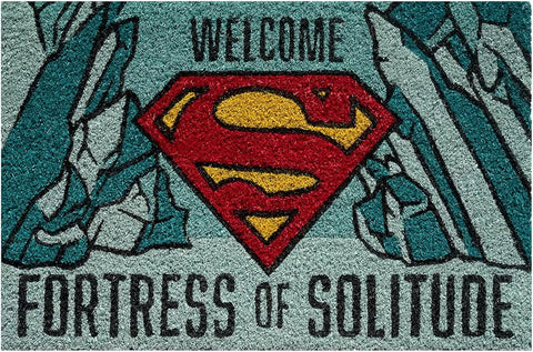 Superman Welcome Fortress of Solitude Doormat