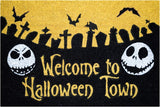 Welcome to Halloween Town doormat
