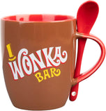 Willy Wonka and the Chocolate Fact Mug with Spoon