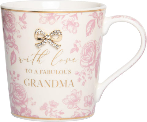 "With Love For a Fabulous Grandma" Fine China Mug